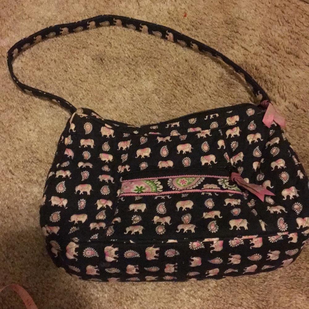 Vera Bradley Pink Elephant Bag ✨Discontinued ✨